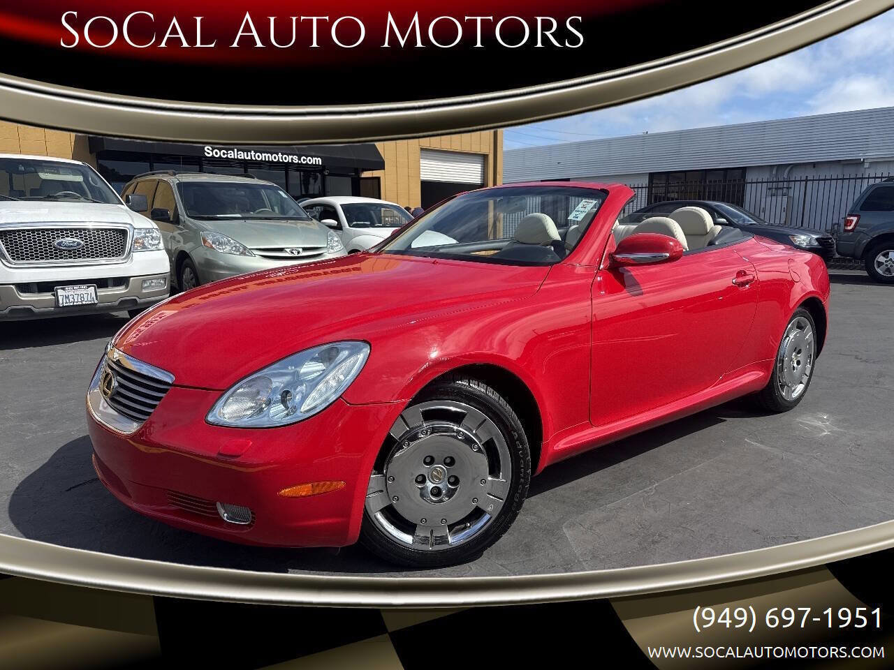 Used 2002 Lexus SC 430 Convertible image 1