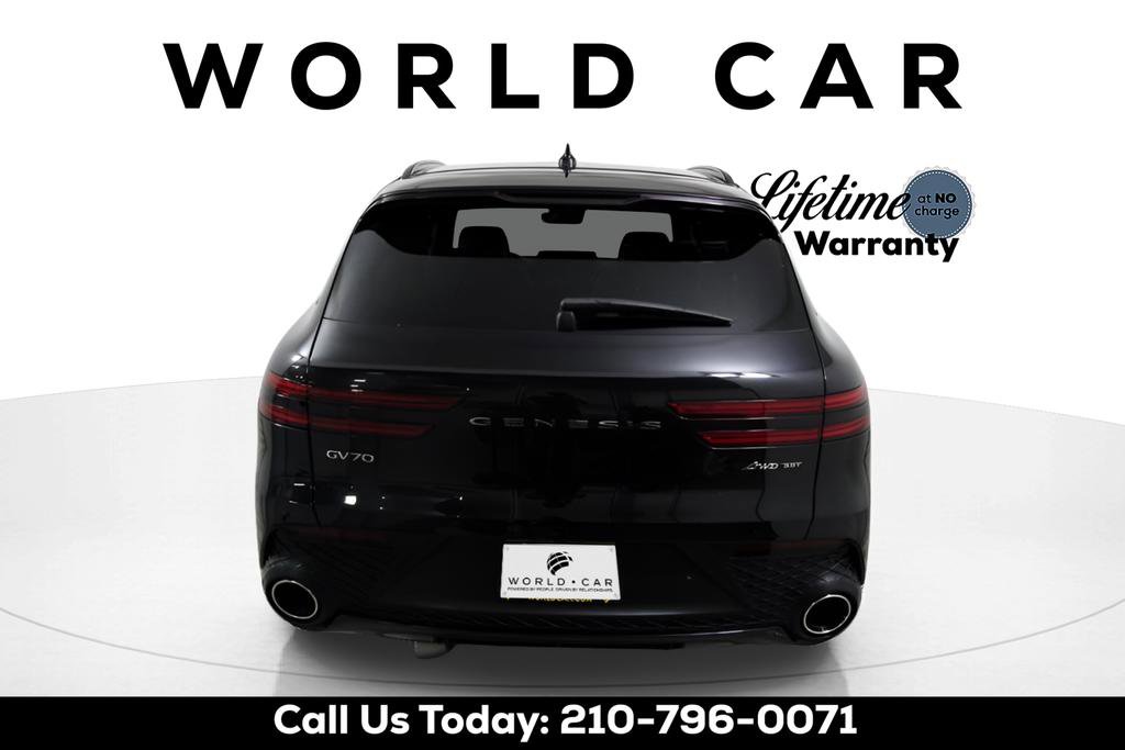 Used 2025 Genesis GV70 3.5T Sport w/ Sport Prestige Package AWD/4WD image 6