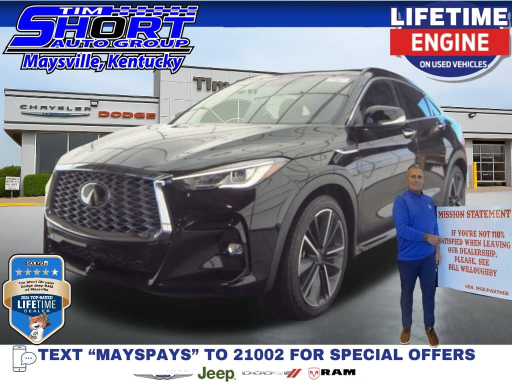 Used 2025 INFINITI QX55 Luxe