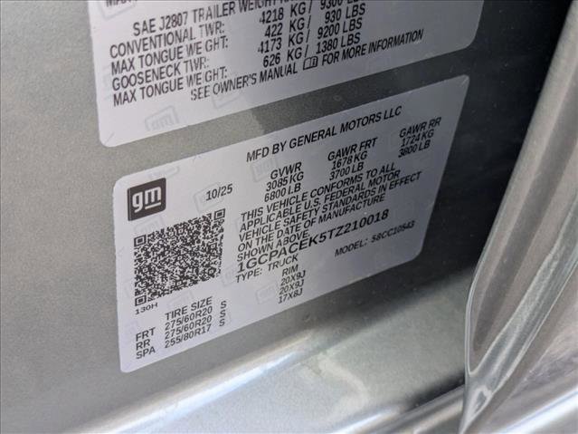 New 2026 Chevrolet Silverado 1500 LT w/ Texas Edition Plus RWD image 16