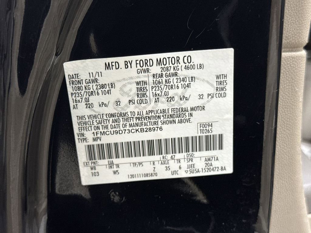 Used 2012 Ford Escape XLT image 27