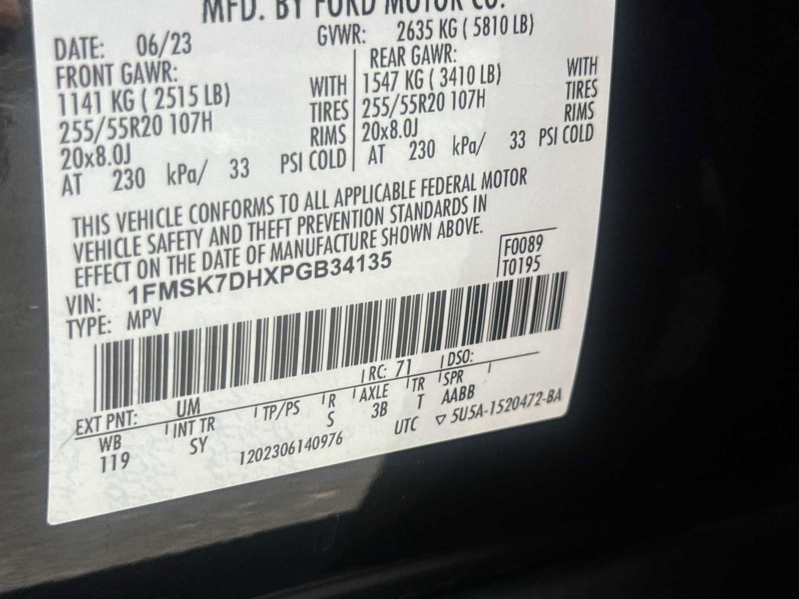 Used 2023 Ford Explorer XLT w/ Equipment Group 202A RWD image 25