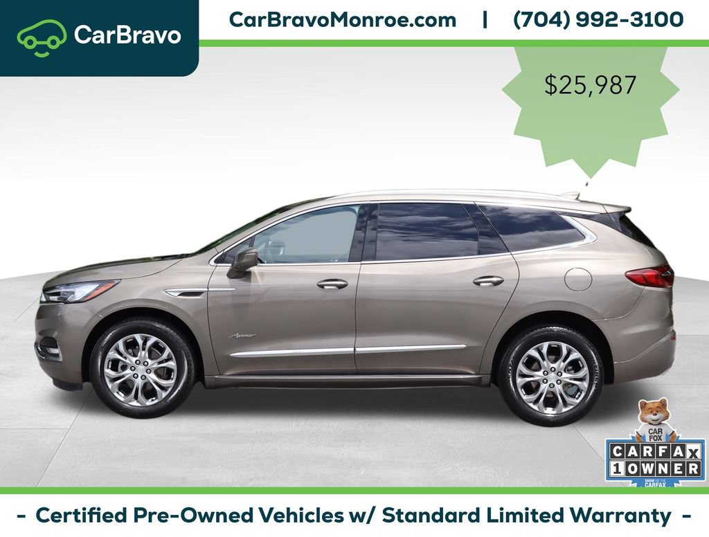 Certified 2020 Buick Enclave Avenir w/ Avenir Technology Package AWD/4WD image 2