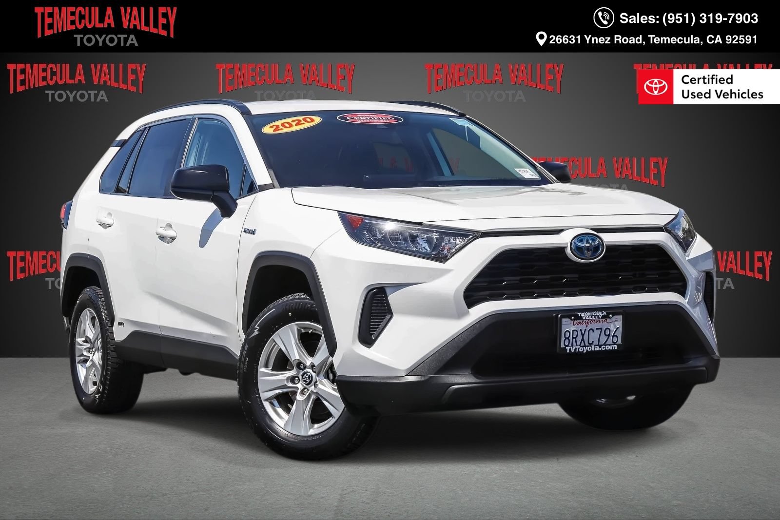 Certified 2020 Toyota RAV4 LE w/ All Weather Liner Package AWD/4WD image 1