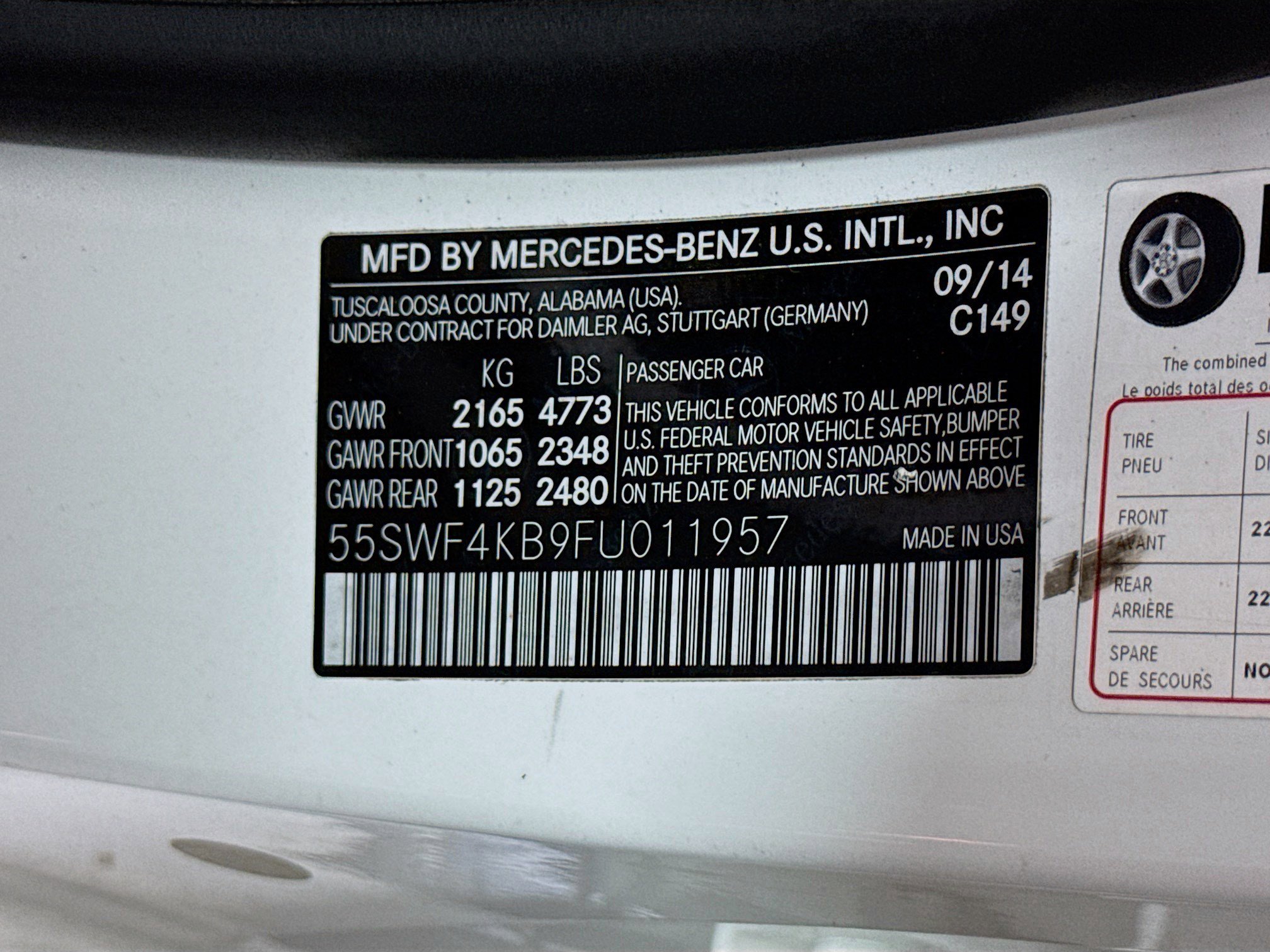 Used 2015 Mercedes-Benz C 300 4MATIC Sedan image 40