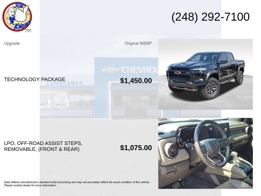 Certified 2025 Chevrolet Colorado ZR2 w/ Technology Package AWD/4WD image 5