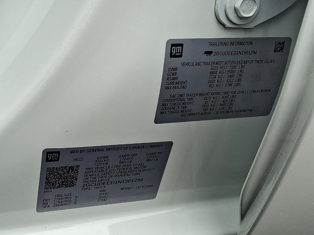 Used 2022 Chevrolet Silverado 1500 RST w/ Protection Package image 10