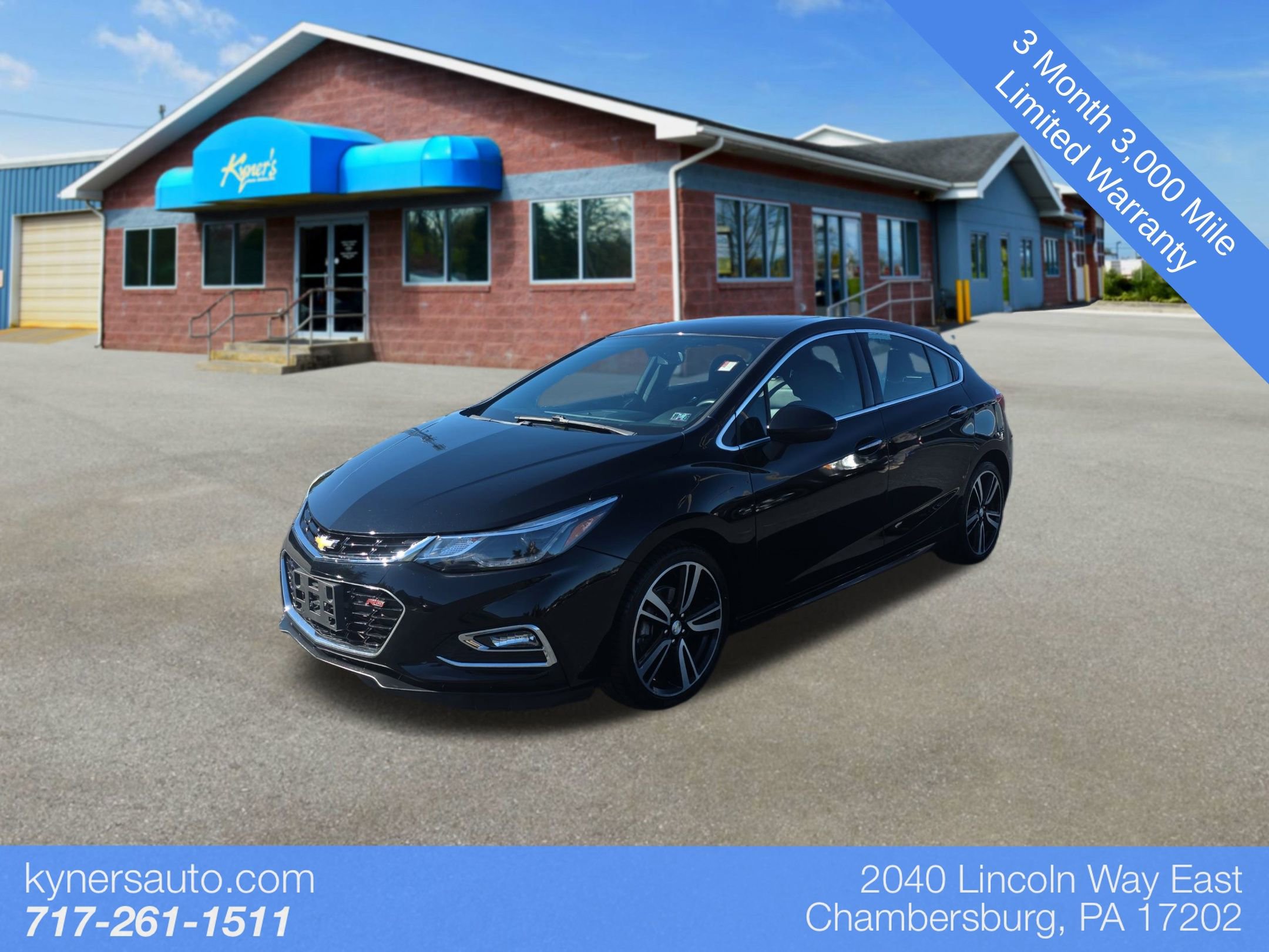Used 2017 Chevrolet Cruze Premier