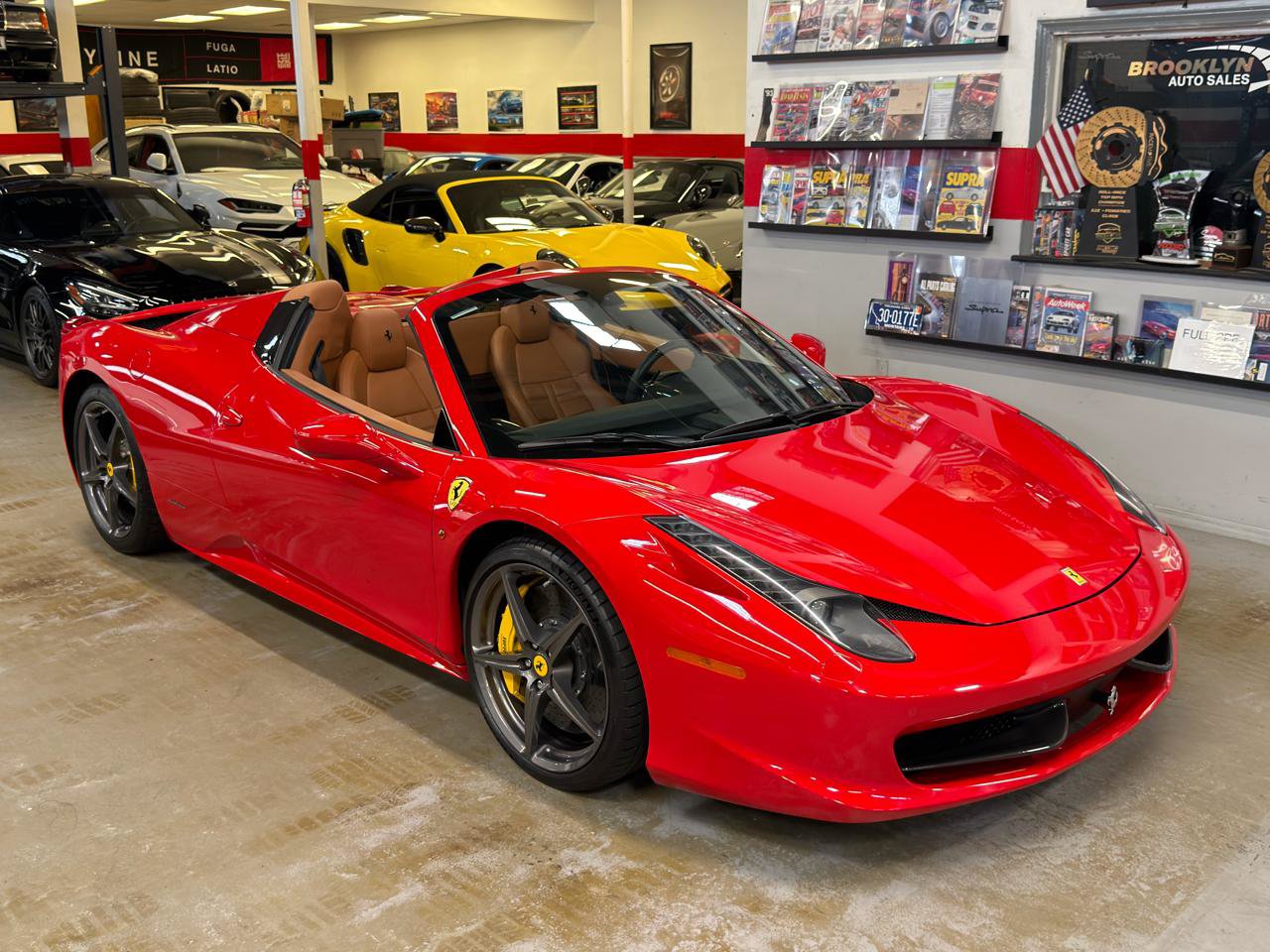 Used 2014 Ferrari 458 Spider RWD image 4