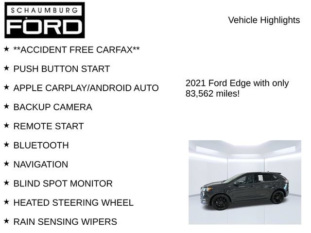 Used 2021 Ford Edge ST-Line AWD/4WD image 8