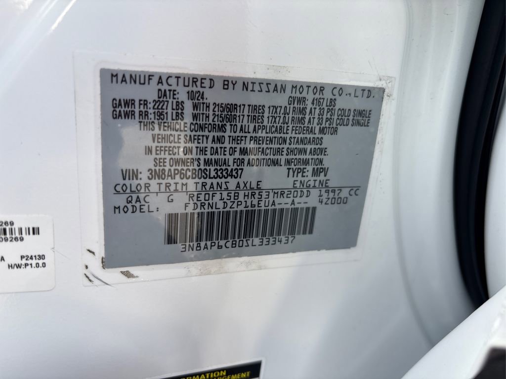 Certified 2025 Nissan Kicks SV image 16