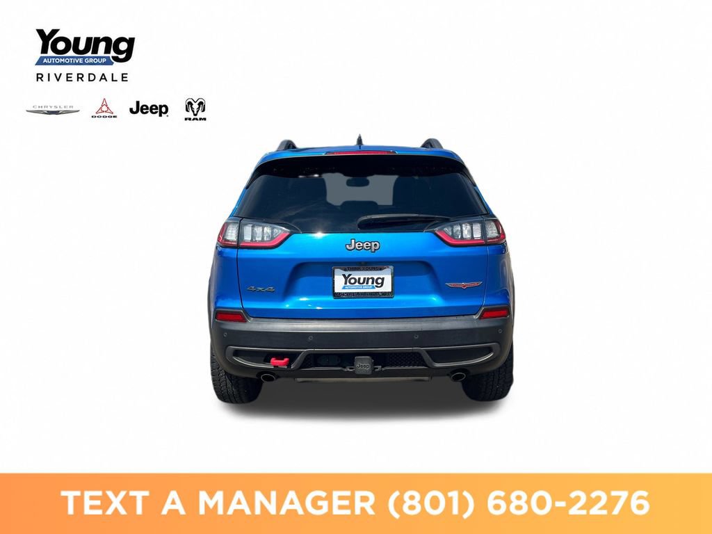 Used 2021 Jeep Cherokee Trailhawk w/ Comfort/Convenience Group AWD/4WD image 4
