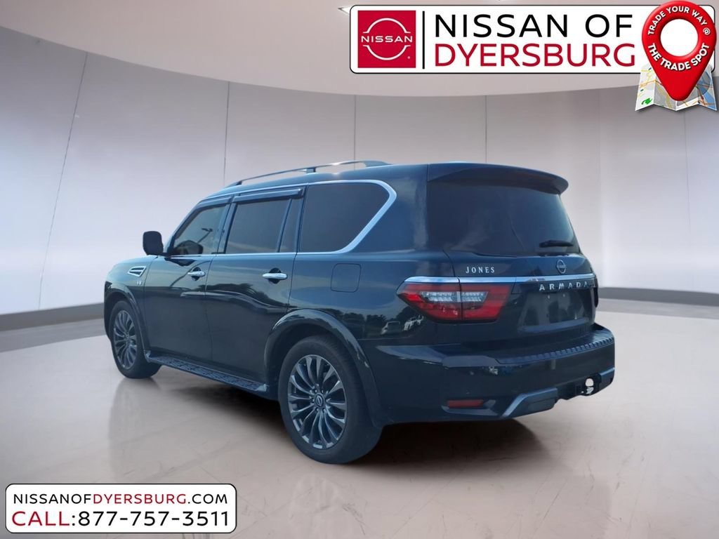 Used 2021 Nissan Armada Platinum w/ Captain's Chairs Package RWD image 5