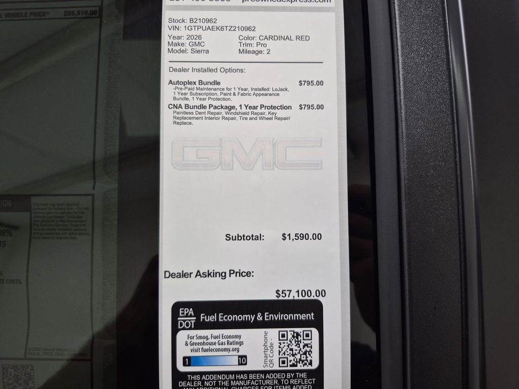 New 2026 GMC Sierra 1500 Pro w/ Graphite Edition image 35