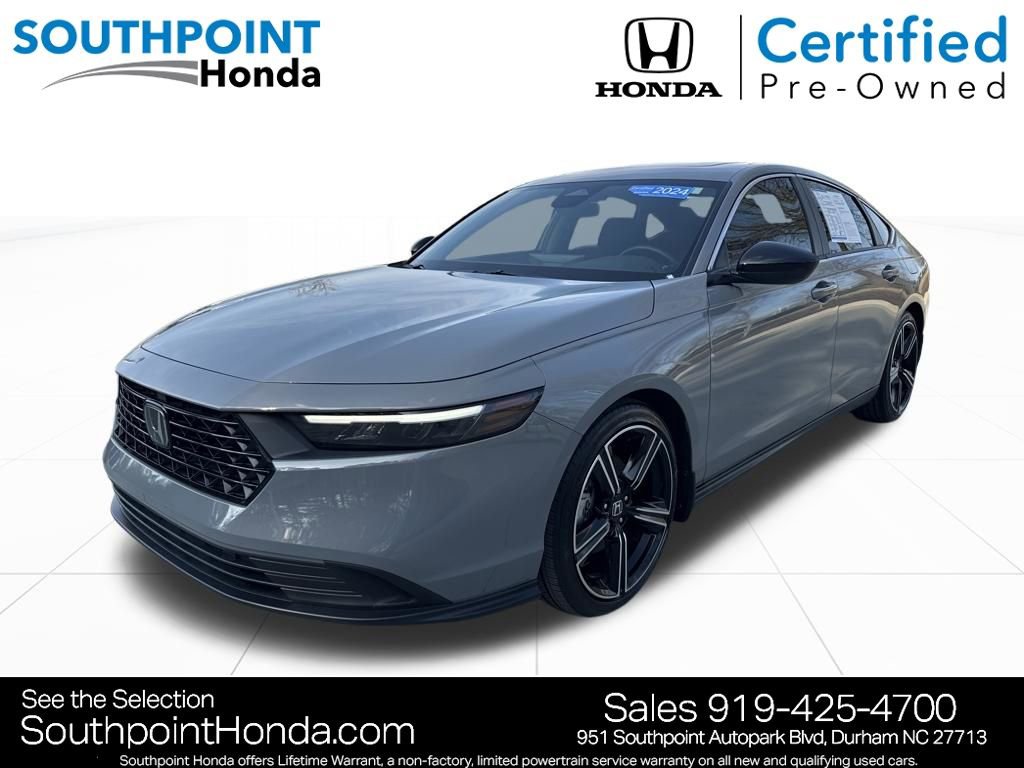 Certified 2024 Honda Accord Sport image 2