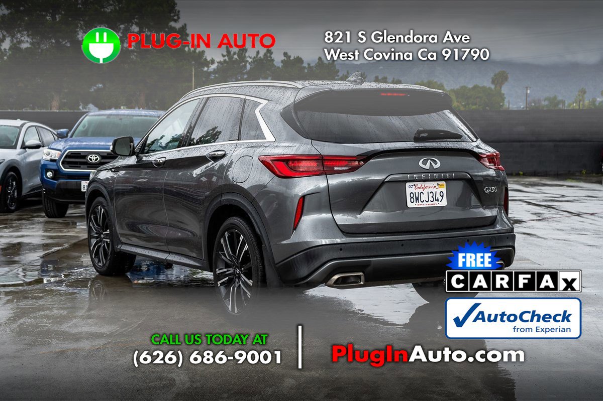 Used 2022 INFINITI QX50 Luxe w/ Appearance Package FWD image 2