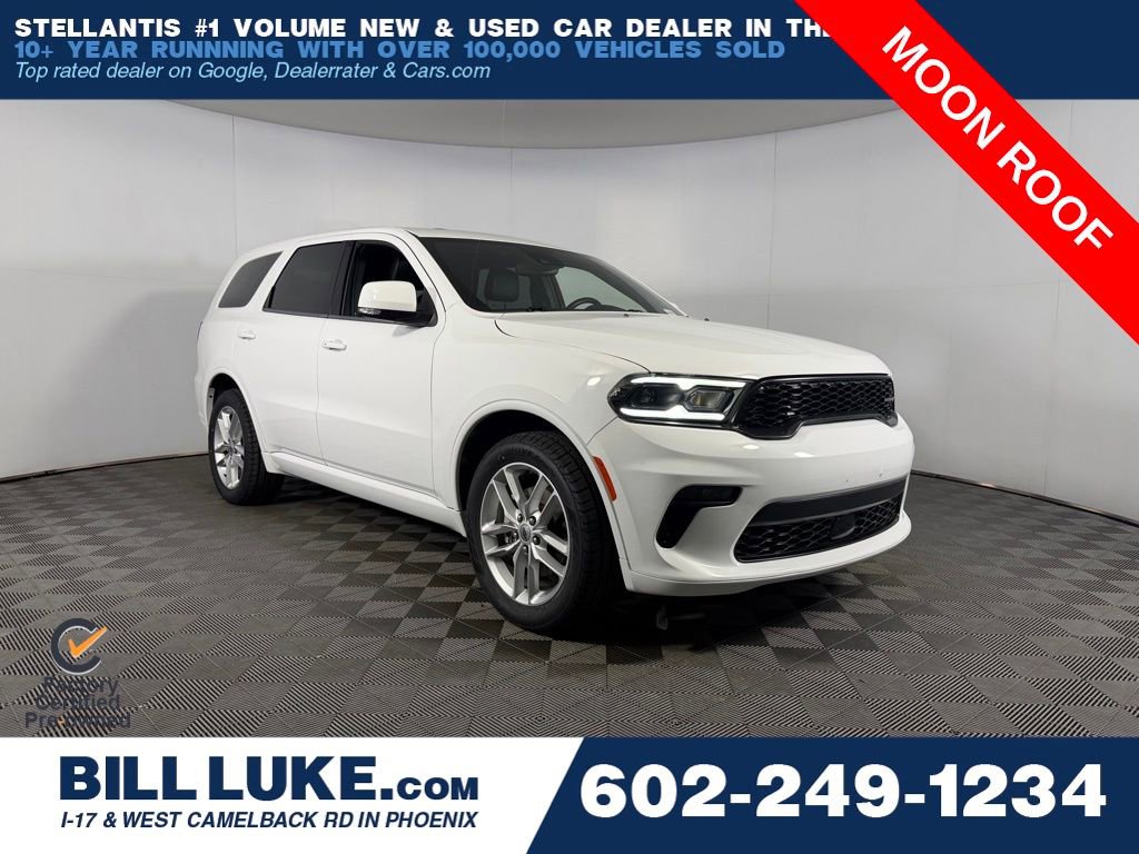 Certified 2022 Dodge Durango GT RWD video 1