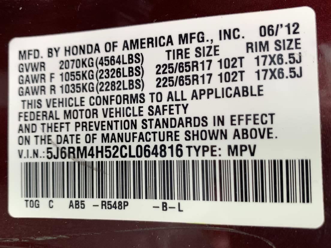 Used 2012 Honda CR-V EX image 40