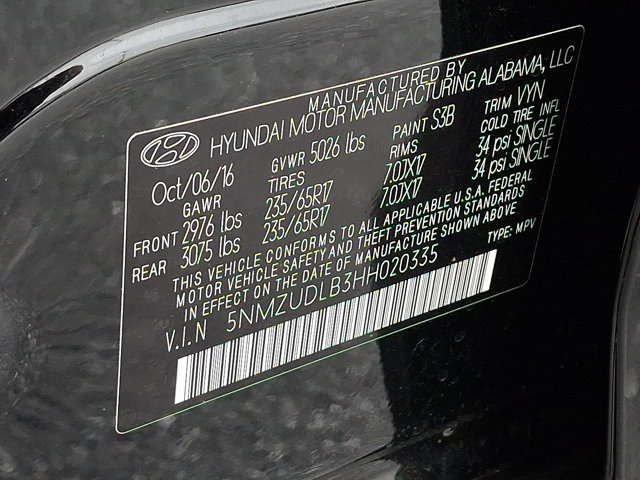 Used 2017 Hyundai Santa Fe Sport AWD/4WD image 26