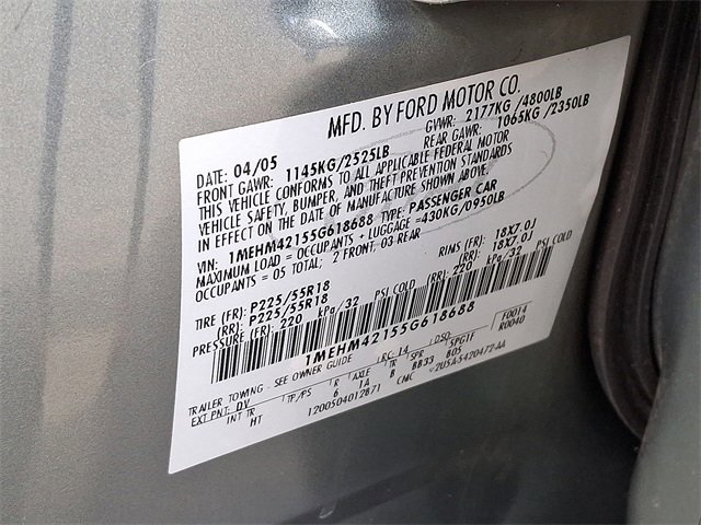 Used 2005 Mercury Montego Premier image 27