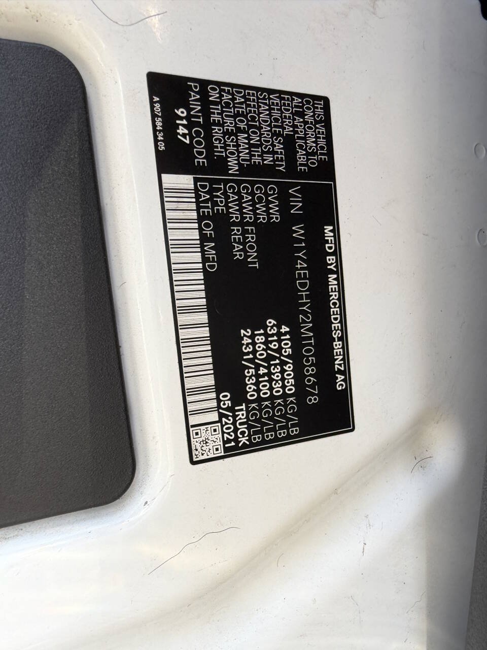 Used 2021 Mercedes-Benz Sprinter 2500 image 22