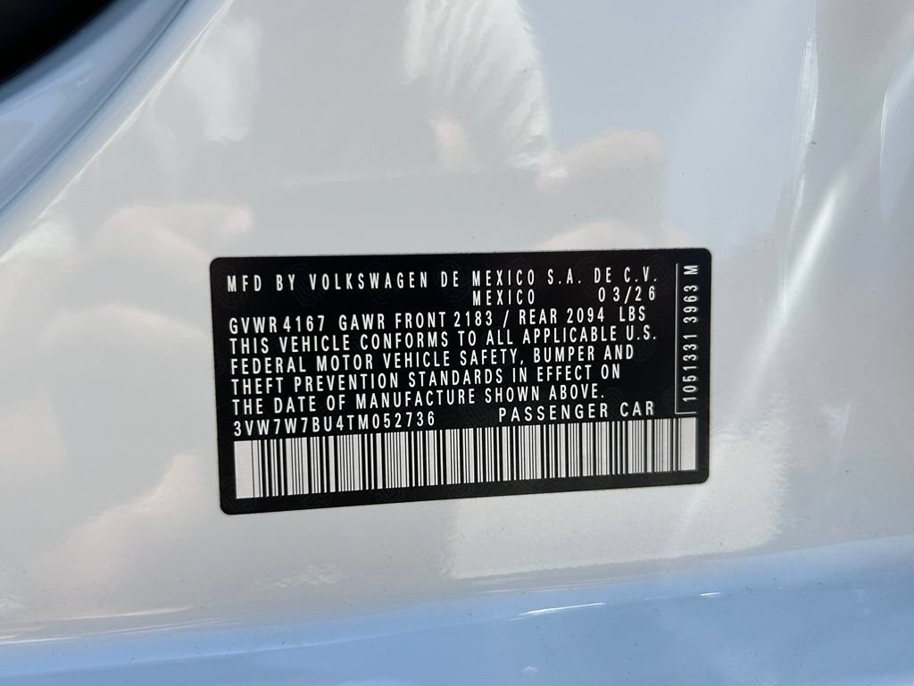 New 2026 Volkswagen Jetta SE FWD image 53
