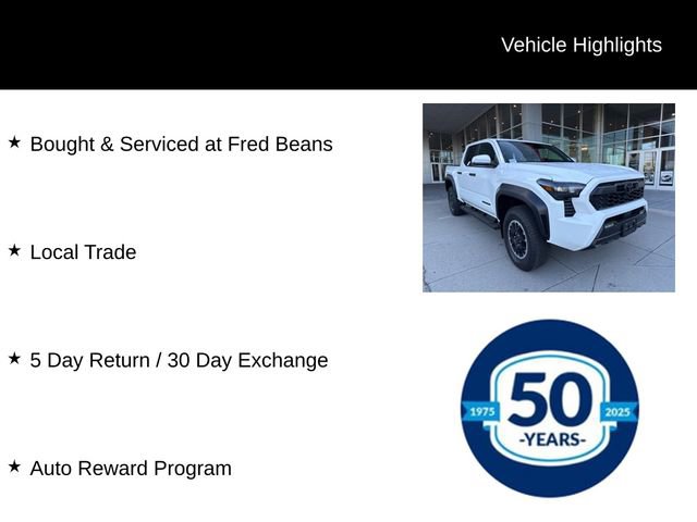 Used 2024 Toyota Tacoma TRD Off-Road w/ TRD Off Road Upgrade Package AWD/4WD image 7