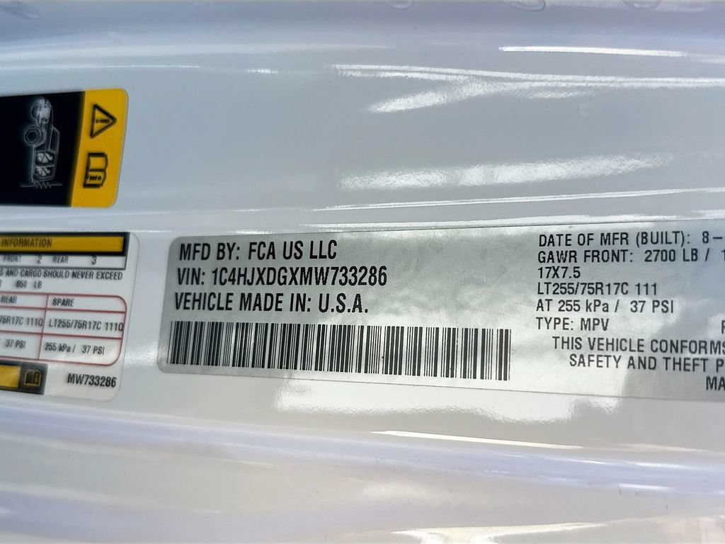 Used 2021 Jeep Wrangler Unlimited Sport AWD/4WD image 21