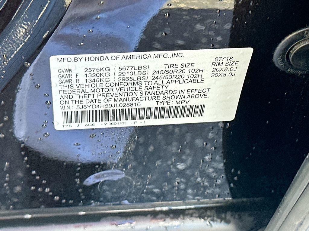 Used 2018 Acura MDX SH-AWD w/ Technology Package image 32