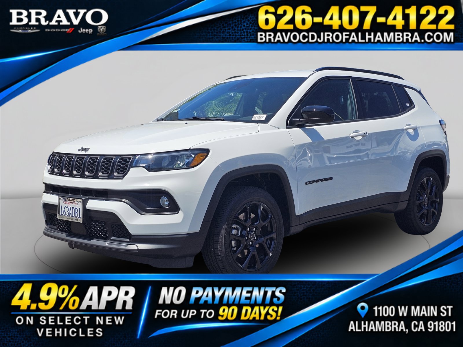 New 2026 Jeep Compass Latitude AWD/4WD image 1