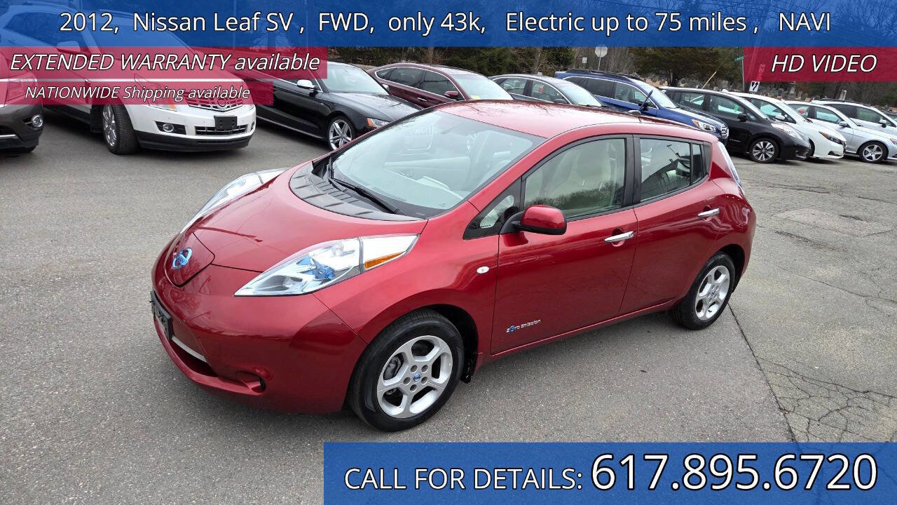 Used 2012 Nissan Leaf SV image 1