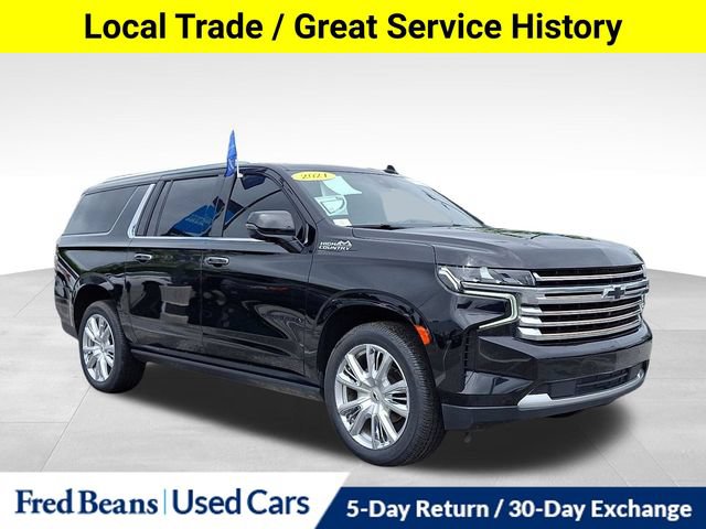 Used 2021 Chevrolet Suburban High Country AWD/4WD video 1