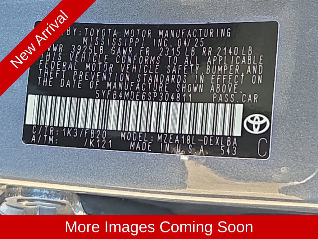 Used 2025 Toyota Corolla LE FWD image 9