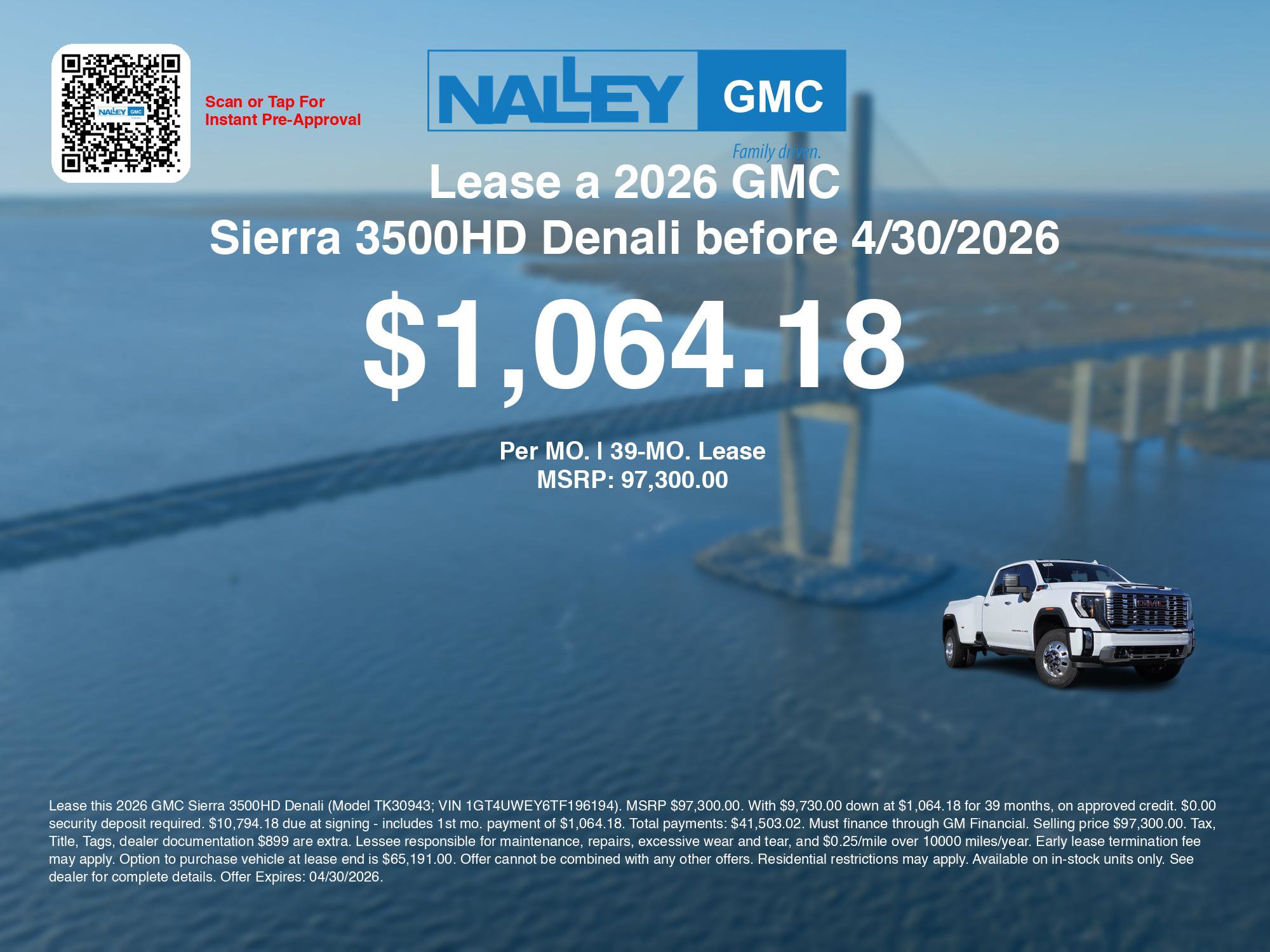 New 2026 GMC Sierra 3500 Denali w/ Denali Reserve Package image 3