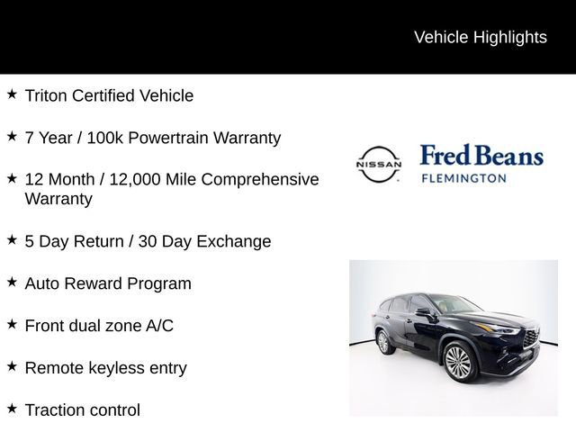 Used 2023 Toyota Highlander Platinum AWD/4WD image 5