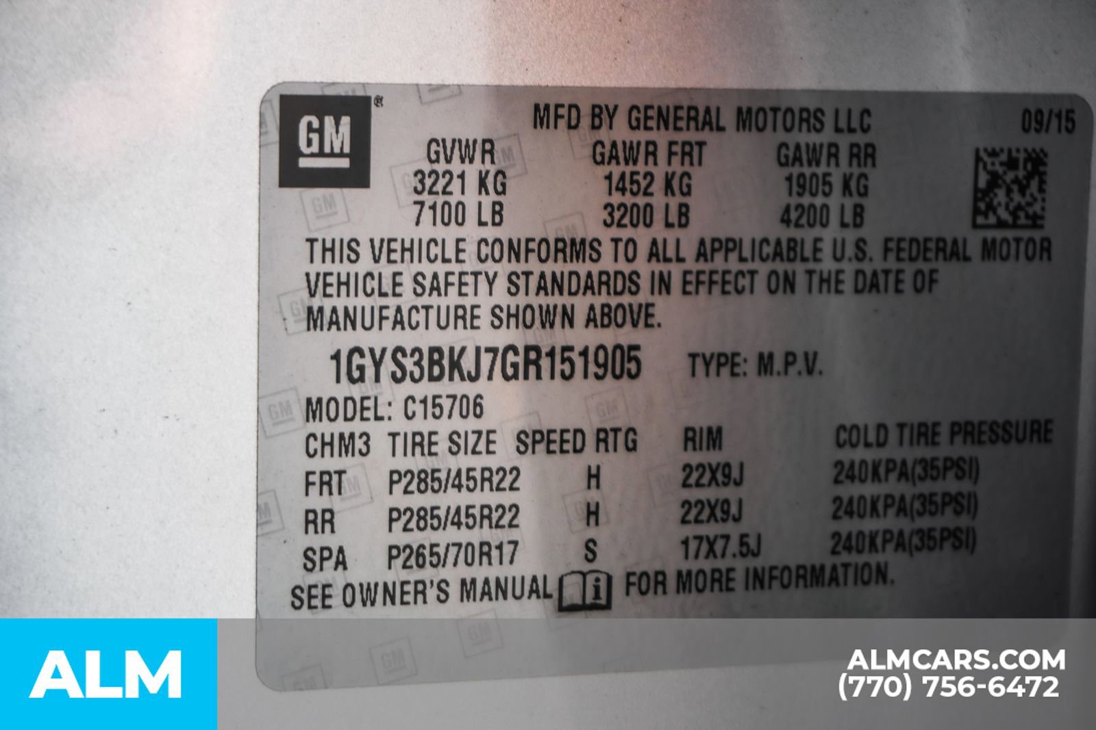 Used 2016 Cadillac Escalade Luxury image 65