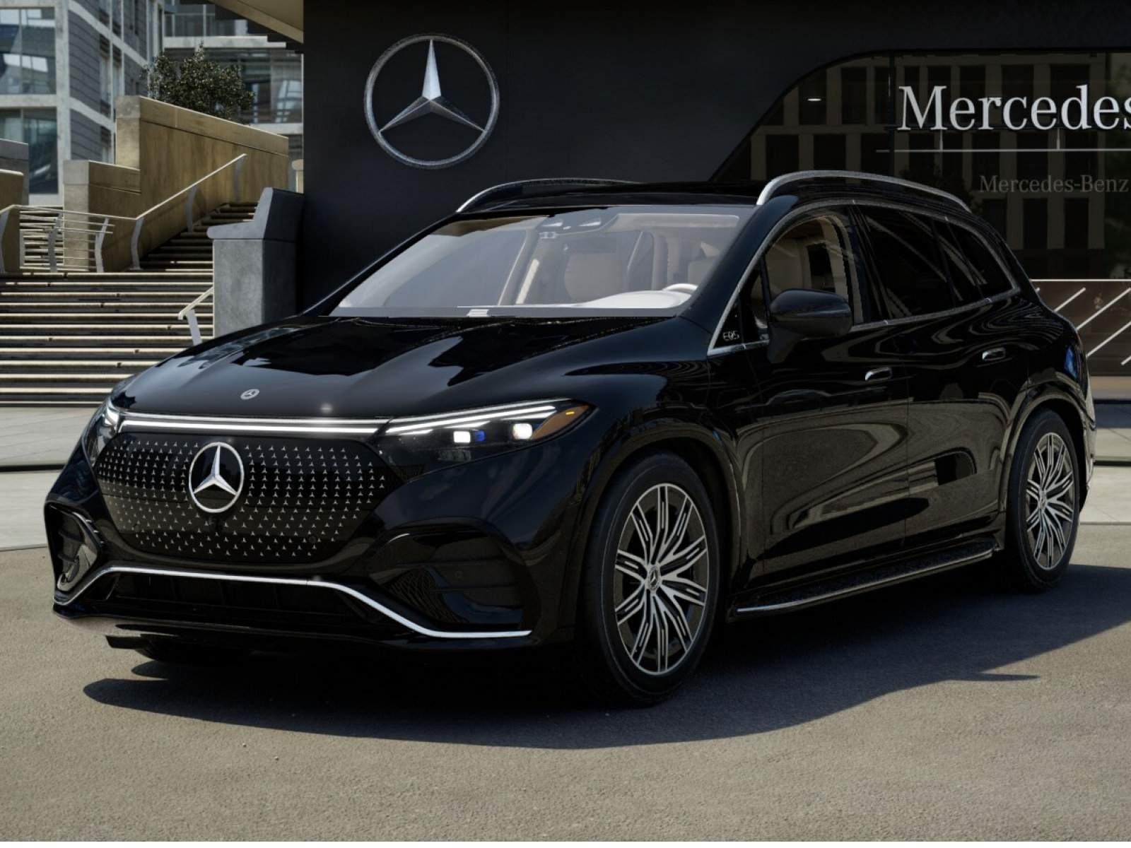 New 2027 Mercedes-Benz EQS 550 4MATIC SUV image 1