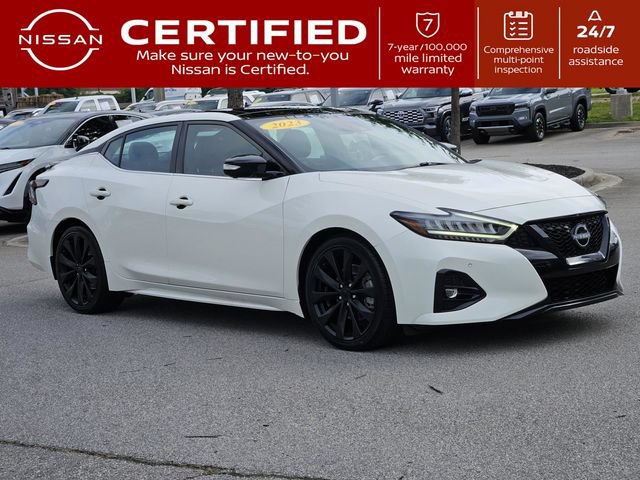 Certified 2023 Nissan Maxima SR w/ Sport Mat Group