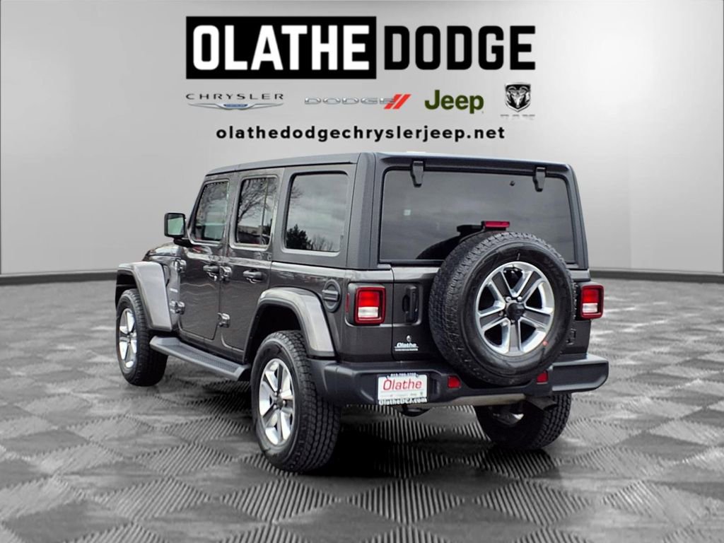 Certified 2019 Jeep Wrangler Unlimited Sahara image 3