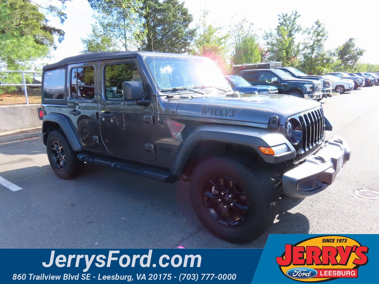 Used 2021 Jeep Wrangler Unlimited Sport image 1