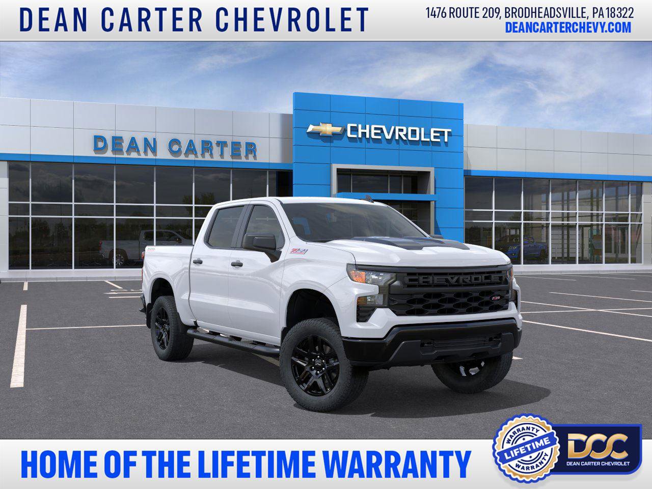 New 2026 Chevrolet Silverado 1500 Custom Trail Boss w/ Turbomax Blackout Package