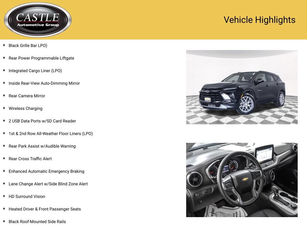 Certified 2023 Chevrolet Blazer LT w/ Sound & Technology Package FWD image 12