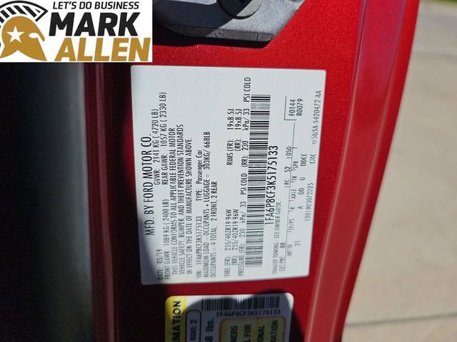 Used 2019 Ford Mustang GT w/ Black Accent Package image 30