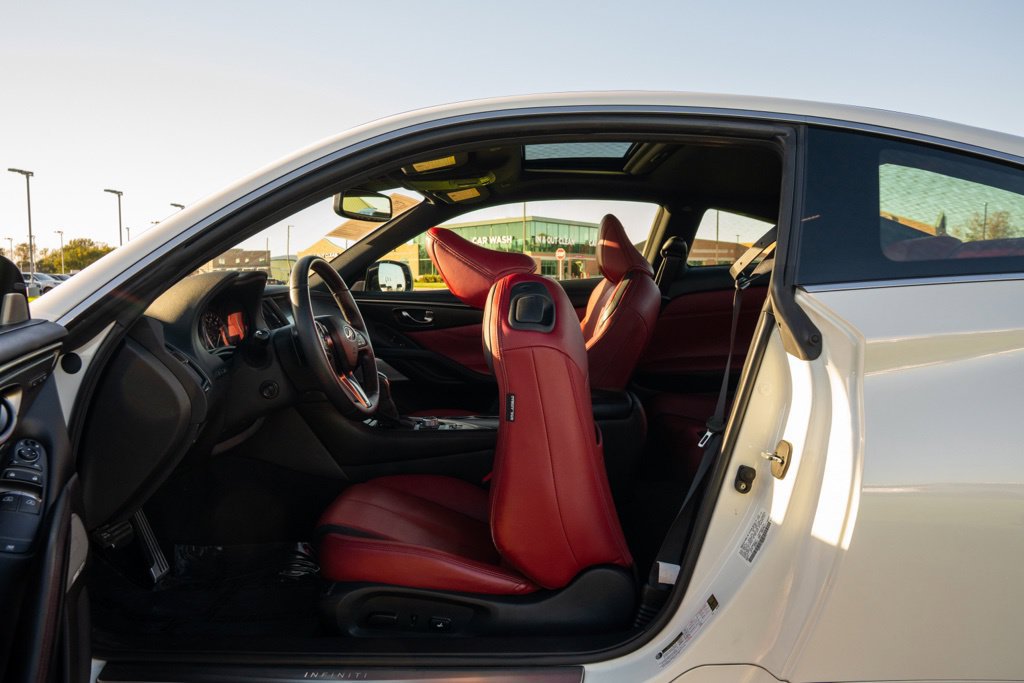 Used 2022 INFINITI Q60 Red Sport 400 w/ Cargo Package AWD/4WD image 34