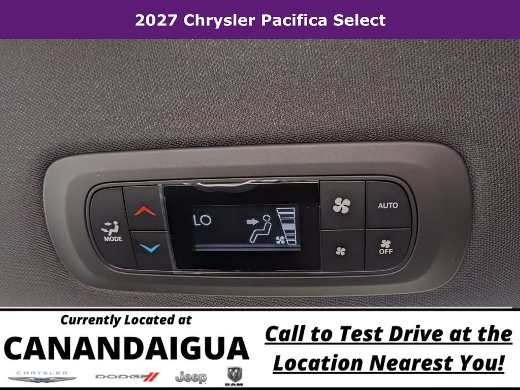 New 2027 Chrysler Pacifica Select FWD image 29