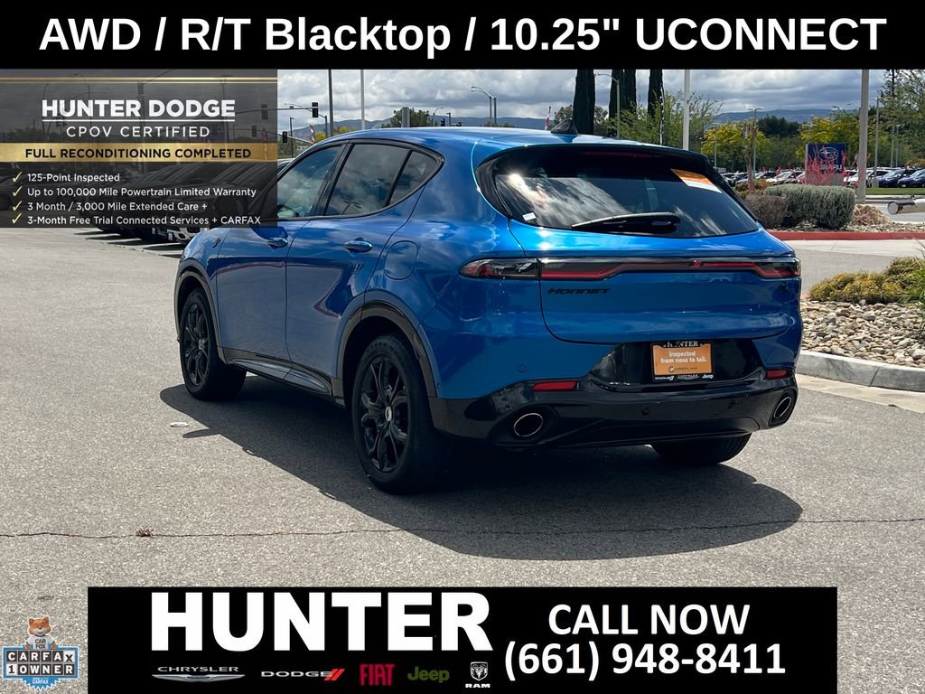 Certified 2024 Dodge Hornet R/T Plus w/ Tech Pack Plus w/o Parking AWD/4WD image 4