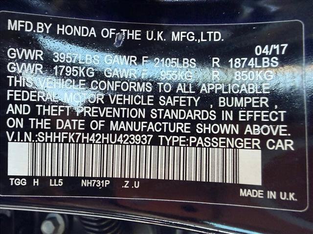 Used 2017 Honda Civic Sport image 23