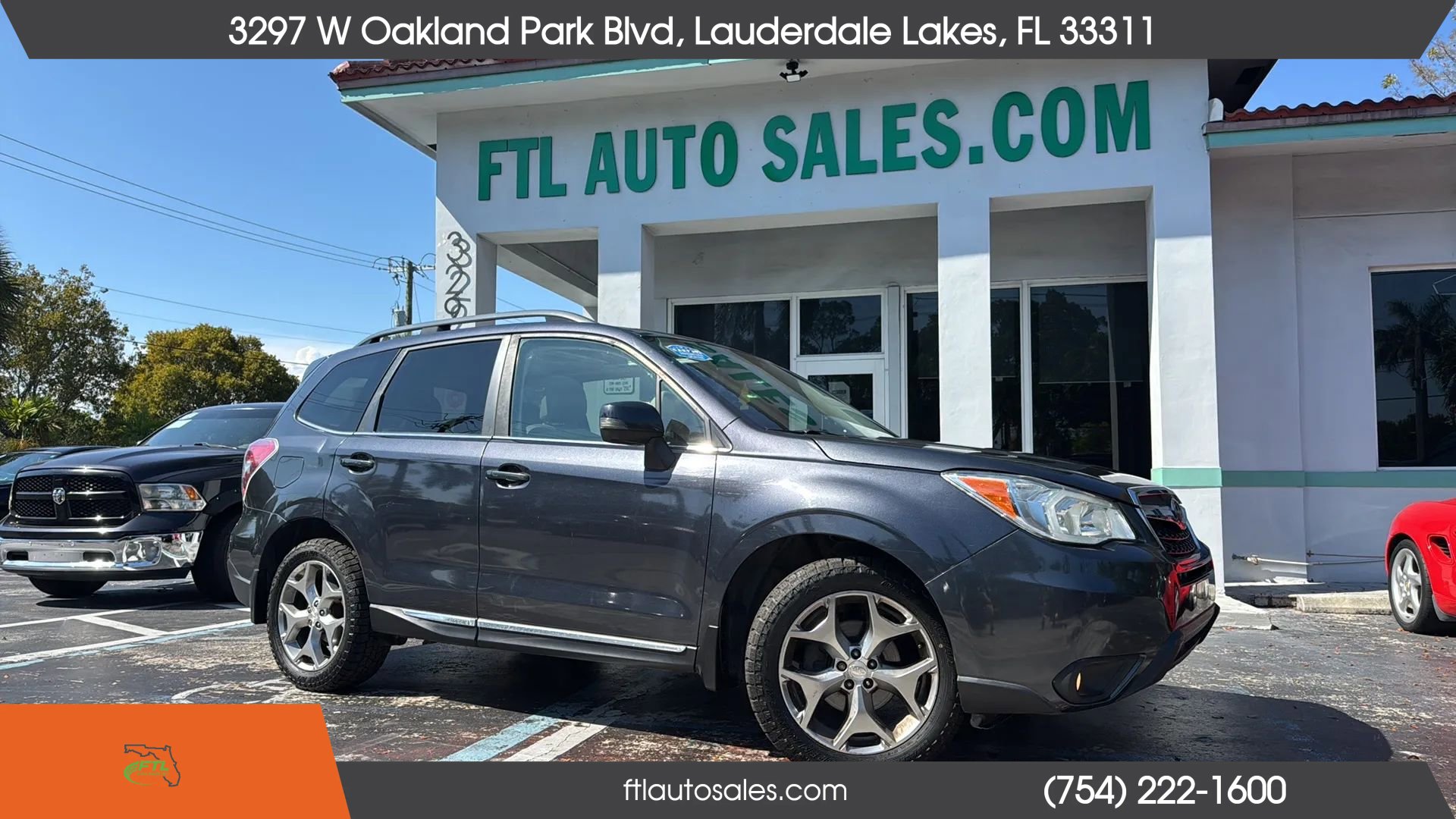 Used 2015 Subaru Forester 2.5i Touring w/ Eyesight & Navigation System AWD/4WD image 2
