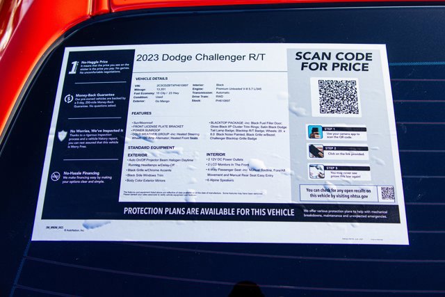 Used 2023 Dodge Challenger R/T w/ Blacktop Package image 26