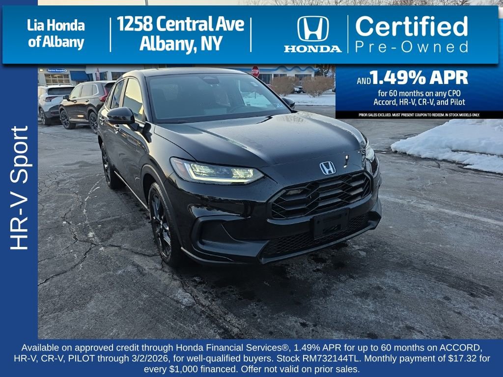 Certified 2024 Honda HR-V Sport